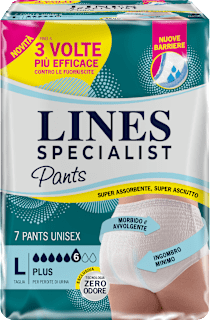 Pants unisex plus taglia L LINES