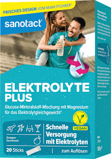 Elektrolyte Plus Sticks sanotact