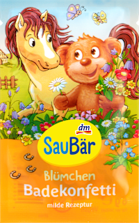 Kúpeľové konfety Kvety SauBär