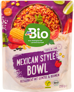 Fertiggericht Mexican Style Bowl dmBio