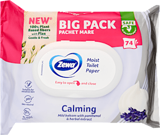 Nedves toalettpapír, Calming ZEWA