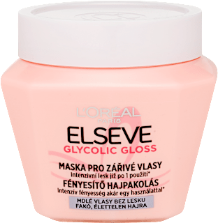 Fényesítő hajpakolás Glycolic Gloss, fakó, élettelen hajra L'ORÉAL PARiS ELSEVE