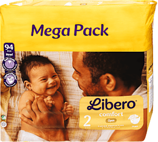 Comfort pelenka 2-es méret, 3-6 kg Libero