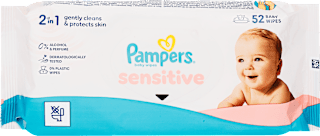 Nedves törlőkendő, Sensitive Pampers