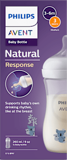 kojenecká lahev Natural Response 1m+, koala, 260ml PHILIPS AVENT