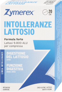 INTOLLERANZE LATTOSIO Zymerex