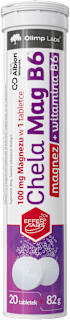Chela-Mag B6 tabletki musujące OLIMP LABS
