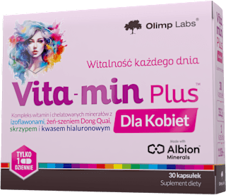 Vita-min Plus dla kobiet, kapsułki w blistrach OLIMP LABS