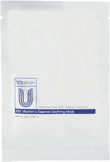 Textilná regeneračná pleťová maska CU: Vitamin U Essence Soothing CUSKIN