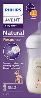 kojenecká lahev Natural Response 1m+, žirafa, 260ml PHILIPS AVENT