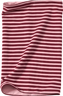 Loop Schal mit Streifen-Muster, rosa ALANA