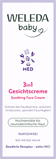 Baby Gesichtspflege Derma Weiße Malve Creme WELEDA baby