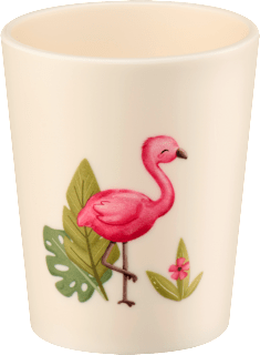 Becher beige Flamingo  babylove