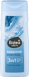 Sprchovací gél Sensitive 3v1 Balea MEN