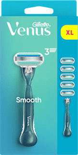 dámský holicí strojek Smooth + 5 náhradních hlavic Gillette Venus