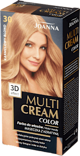 Farba do włosów Multi Cream Color 30 Karmelowy Blond JOANNA