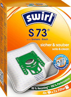 Staubsaugerbeutel S73 MicroPor Swirl
