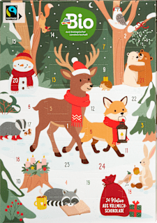 Schoko Adventskalender 2026 dmBio
