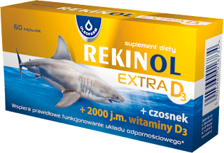Suplement diety Rekinol Extra D3  OLEOFARM