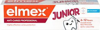 Детска паста за зъби Junior (6-12 години) elmex