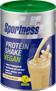 Proteinpulver Vegan Vanille-Geschmack Sportness
