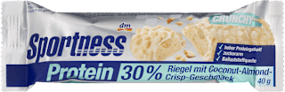 Proteinska pločica s okusom kokosa i badema s bijelom čokoladom Sportness