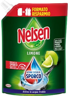 Ricarica detersivo per i piatti al limone Nelsen