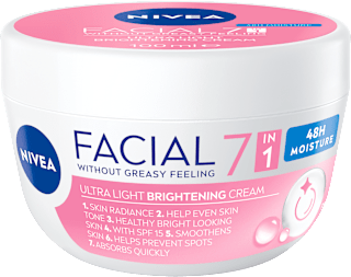 FACIAL 7 IN 1 ULTRA LIGHT BRIGHTENING hidratantna dnevna krema za lice NIVEA