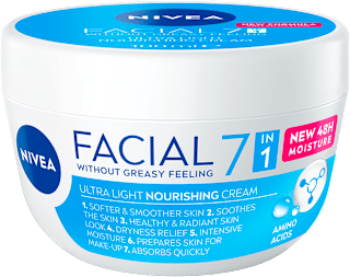 FACIAL 7 IN 1 ULTRA LIGHT NOURISHING hranljiva dnevna krema za lice NIVEA