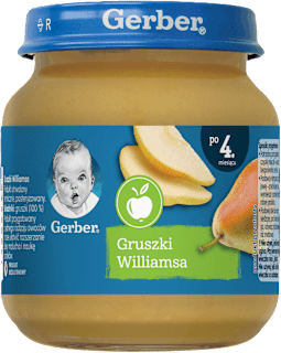 Deserek gruszki Williamsa  Gerber