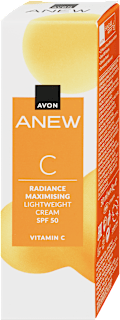 Anew C Radiance Maximising könnyű állagú arckrém SPF 50 AVON