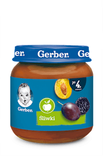 Deserek owocowy śliwki Gerber