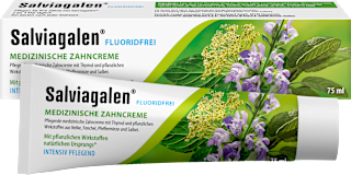 Zahnpasta ohne Fluorid Salviagalen