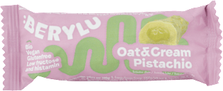Bio Ovsená tyčinka s pistáciovým krémom Oat & Cream Pistachio BERYLU