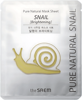 Mască față iluminantă cu extract de melc The SAEM