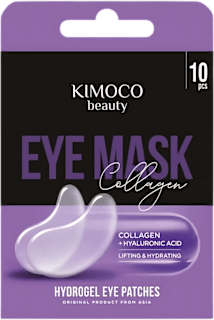 Pad-uri hidratanți pentru ochi cu colagen și acid hialuronic Kimoco
