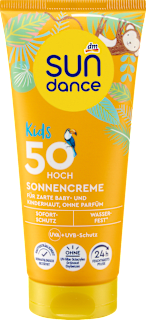 Kids opalovací krém SPF50 SUNDANCE