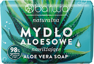 Mydło w kostce Aloes AROMA SOAPS Barwa