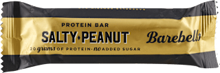 PROTEIN BAR SALTY PEANUT - proteinska štanglica sa slanim kikirikijem prelivena čokoladom, sa zalađivačima Barebells