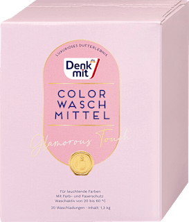 Pralni prašek za barvno perilo Glamorous Touch Denkmit