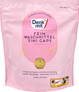 Pracie kapsuly na jemnú bielizeň Denkmit