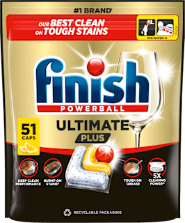Kapsuly do umývačky riadu Powerball Ultimate Plus Lemon Finish