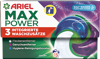 Colorwaschmittel Pods Max Power 3 Integrierte Waschzusätze ARIEL