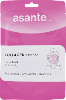 Textilná pleťová maska Collagen Essence ASANTE