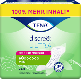 discreet Einlagen Inkontinenz Ultra Mini Duopack TENA