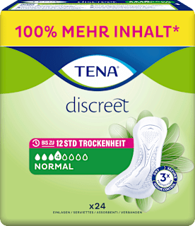 discreet Einlagen Inkontinenz Normal Duopack TENA