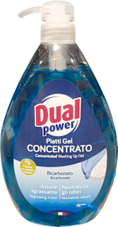 Detergent vase power cu bicarbonat Dual power