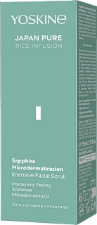 intenzivní safírový peeling YOSKINE JAPAN PURE RICE INFUSION  Yoskine