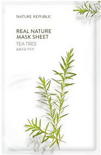 Mască de față cu arbore de ceai NATURE REPUBLIC