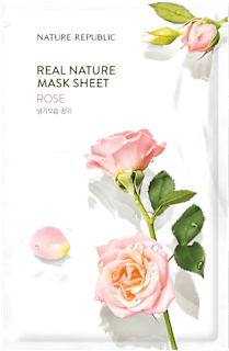 Mască de față cu extract de trandafir NATURE REPUBLIC